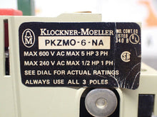 Load image into Gallery viewer, Klockner Moeller PKZM0-6-NA Manual Motor Starter 0.24-0.4A Range Used Warranty
