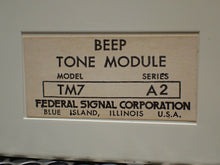 Load image into Gallery viewer, Federal Signal TM7 Ser A2 Beep Tone Module New Old Stock See All Pictures
