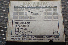 Load image into Gallery viewer, Robertshaw 071-0398-00 MP23.1003 Statorstat Motor Protector Used See All Pics

