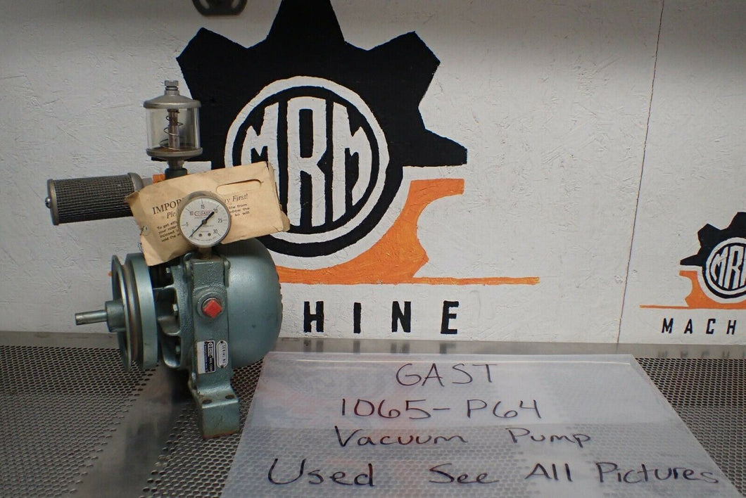 GAST 1065-P64 Vacuum Pump New Old Stock See All Pictures