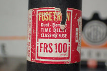Load image into Gallery viewer, Fusetron FRS100 Dual Element Time Delay 100A 600V New (Lot of 3) See All Pics
