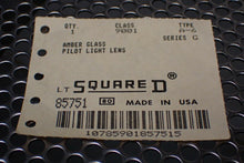 Load image into Gallery viewer, Square D 9001-A-6 Ser G Amber Glass Pilot Light Lens New Old Stock (Lot of 7)
