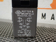 Load image into Gallery viewer, Potter &amp; Brumfield AG11AY 115V 50/60C 5A 115VAC Relay New Old Stock
