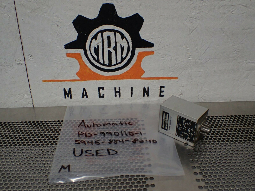 Automatic Electric PD-990110-1 5945-884-8240 Relay Used W/ Warranty See All Pics