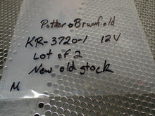 Load image into Gallery viewer, Potter &amp; Brumfield KR-3720-1 12V Relays New Old Stock (Lot of 2) See All Pics
