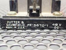 Load image into Gallery viewer, Potter &amp; Brumfield PR-3670-1 48VDC Relay New No Box See All Pictures
