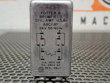 Load image into Gallery viewer, Potter &amp; Brumfield ABC11AY 24V 50/60Hz Relay New No Box See All Pictures
