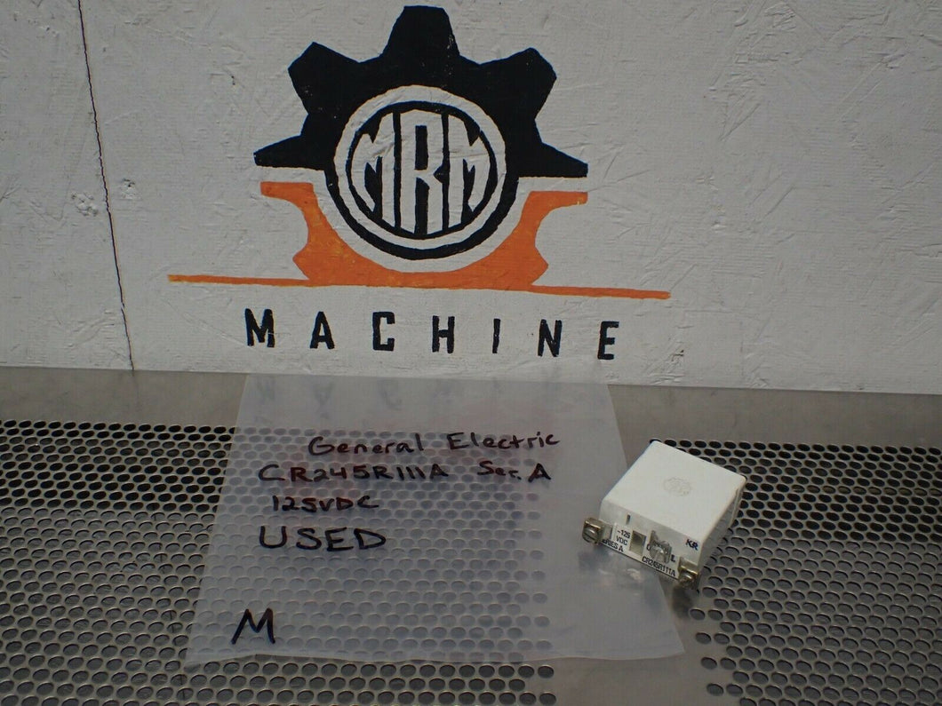 General Electric CR245R111A Ser A Static Control Input Element 125VDC Used