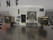 Load image into Gallery viewer, General Electric CR245R111A Ser A Static Control Input Element 125VDC Used
