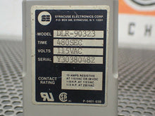 Load image into Gallery viewer, Syracuse Electronics DLR-90323 480SEC 115VAC Timing Relay Used With Warranty

