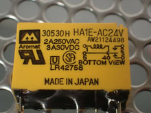 Load image into Gallery viewer, Aromat 30530H HA1E-AC24V Relays New No Box (Lot of 5) See All Pictures
