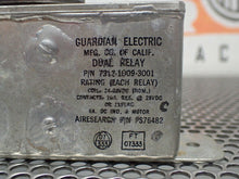 Load image into Gallery viewer, Guardian Electric 7312-1009-3001 Dual Relay Used With Warranty See All Pictures
