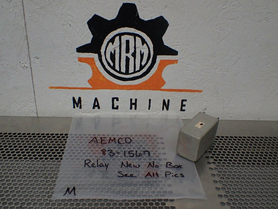 AEMCO 83-1567 Relay New No Box See All Pictures