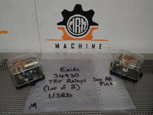 Load image into Gallery viewer, Exide 36930 TRV Relays Used With Warranty (Lot of 2) See All Pictures
