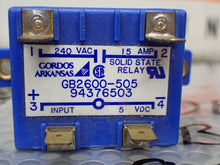 Load image into Gallery viewer, Gordos Arkansas GB2600-505 94376503 Solid State Relay 240VAC 15A New No Box
