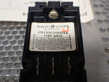 Load image into Gallery viewer, General Electric CR120K24002AA HI-FIDELITY Relay 115V 60Hz Coil New Old Stock

