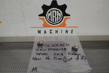 Load image into Gallery viewer, SCHRACK ZKU040048 48VDC 2K5 Relays New No Box (Lot of 2) See All Pictures
