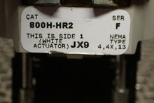 Load image into Gallery viewer, Allen Bradley 800H-HR2 Ser F 2 Position Selector Switch (No Knob) W/ 800T-XA

