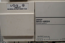 Load image into Gallery viewer, Omron S8VS-48024 Power Supply DC24V 20A Output 50/60Hz AC100-240V 7.4A Used
