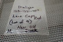 Load image into Gallery viewer, Dialight 103-1331-403 Red Lens Cap For Indicator Light New Old Stock (Lot of 9)
