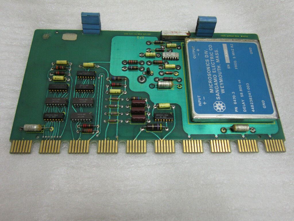 General Electric 44B392355-002 PC Board With 6470-3 Module Used