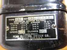 Load image into Gallery viewer, Penn Electric Switch Type 130 130-1837 Used
