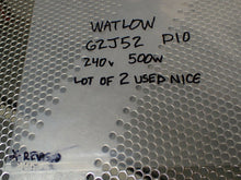 Load image into Gallery viewer, Watlow G2J52 Firerod 9427C 500W 240V Heater Cartridges Used Warranty (Lot of 2)
