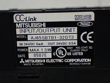 Load image into Gallery viewer, Mitsubishi AJ65SBTB1-32DT3 Input Output Unit 24VDC 5mA CC-Link Used W/ Warranty
