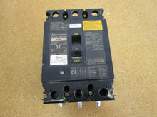 Load image into Gallery viewer, Mitsubishi NF-SF3030 Circuit Breaker 30Amp 3Pole 480VAC Gently Used
