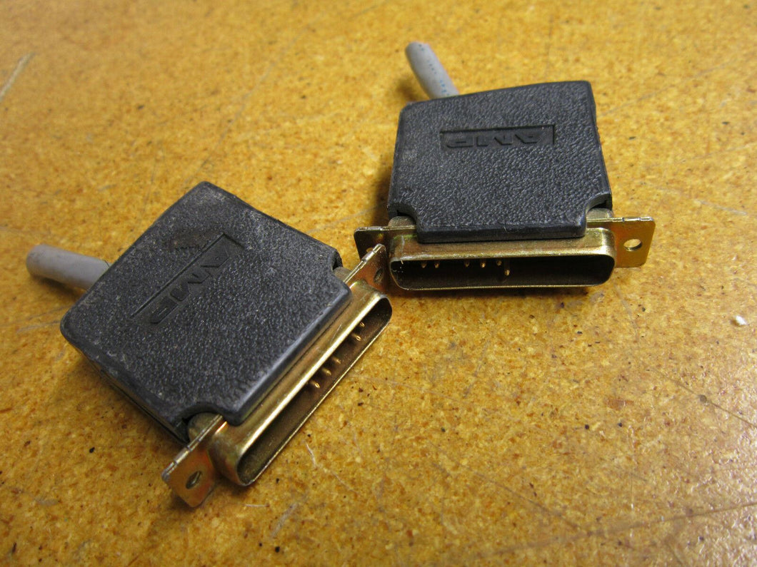 AMP 6 Pin Connectors (Lot of 2)