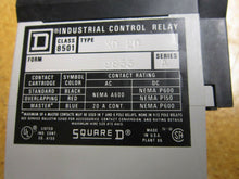 Load image into Gallery viewer, Square D 8501-XO20 Ser A Form 9833 Control Relay 120V 50/60Hz Coil
