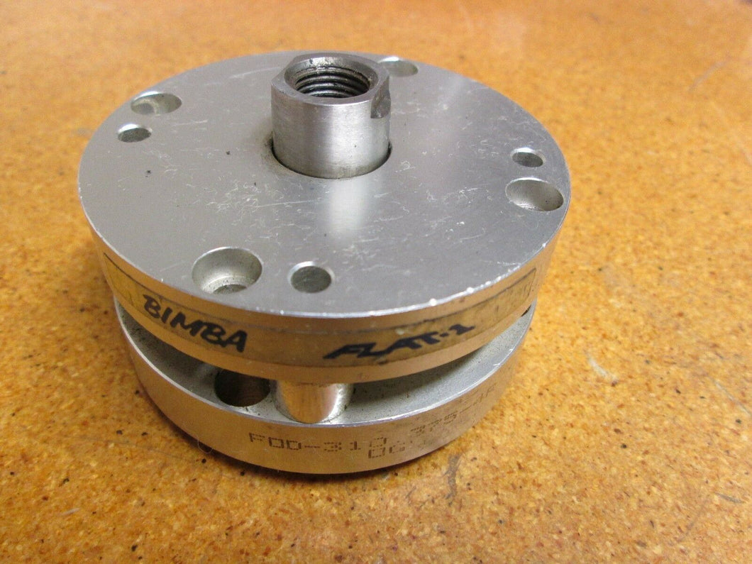 Bimba Flat-1 FOD-310 .375-4R Pneumatic Cylinder Gently Used