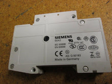 Load image into Gallery viewer, Siemens 5SX21 Circuit Breaker 277VAC 230/400V 250/440V Gently Used
