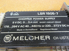 Load image into Gallery viewer, SULZER MELCHER Chopper Power Supply 5VDC 0...3A Out For Parts Not Working
