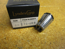 Load image into Gallery viewer, Lyndex Corp E16-098 Collet Size 2.5 NEW
