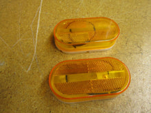 Load image into Gallery viewer, 5-135 Amber Ligths 4&quot; Long 2&quot; Wide 1&quot; Height (Lot of 2) NEW OLD STOCK
