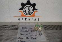 Load image into Gallery viewer, BRUSH XL50F125 Type XL Semi-Conductor Fuses 125A New No Box (Lot of 2) See Pics

