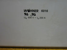 Load image into Gallery viewer, Wohner 6016 Fuse Block 690V 200A Genly Used
