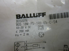 Load image into Gallery viewer, Balluff BOS-18M-PS-1RB-E5-C-S4 Photoelectric Sensor 10-30VDC 200mA NEW
