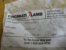 Load image into Gallery viewer, Cincinnati Lamb 3375808 Switch NEW (Lot of 2)
