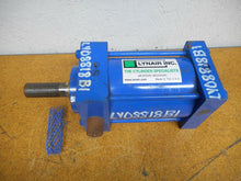 Load image into Gallery viewer, LYNAIR INC A-4E41-4 Pneumatic Cylinder 4&quot; Bore 4&quot; Stoke Gently Used
