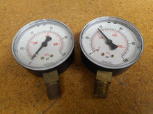 Load image into Gallery viewer, NOSHOK 0-100 PSI 0-600 kPa Gauges 1/4NPT Connector Gently Used (Lot of 2)
