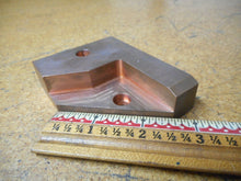 Load image into Gallery viewer, Copper 1101-6 3-1/4&quot; Long 2-1/2&quot; Wide 13/16&quot; Thick (2)8.5mm (1)8.9mm Thread Port
