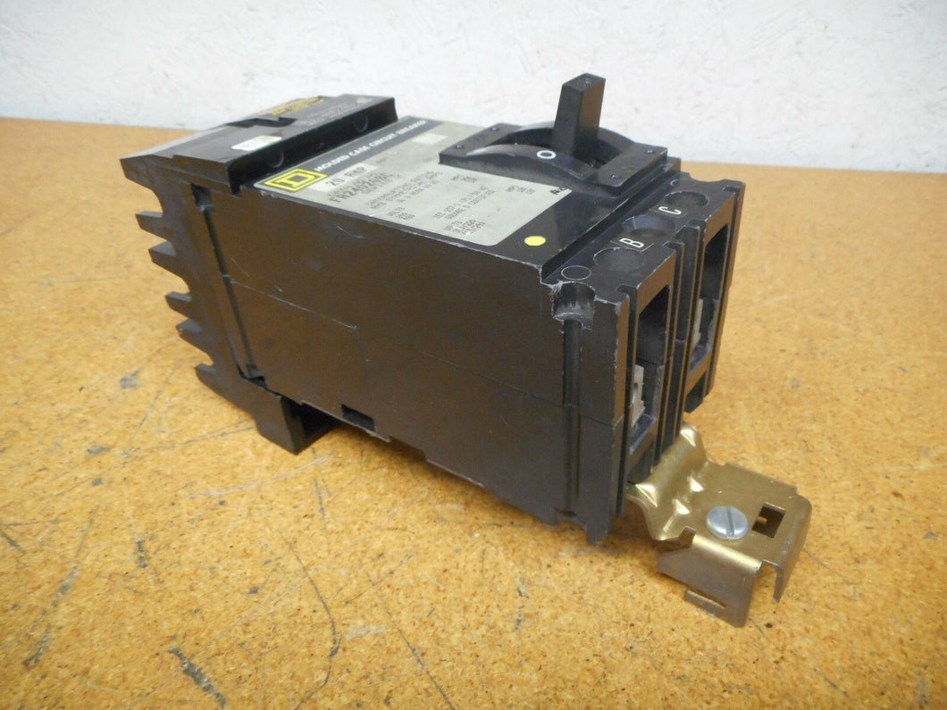 Square D FA24020BC Series 2 Circuit Breaker 20A 2P 240/480V Used With Warranty