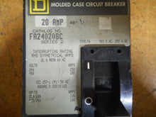 Load image into Gallery viewer, Square D FA24020BC Series 2 Circuit Breaker 20A 2P 240/480V Used With Warranty
