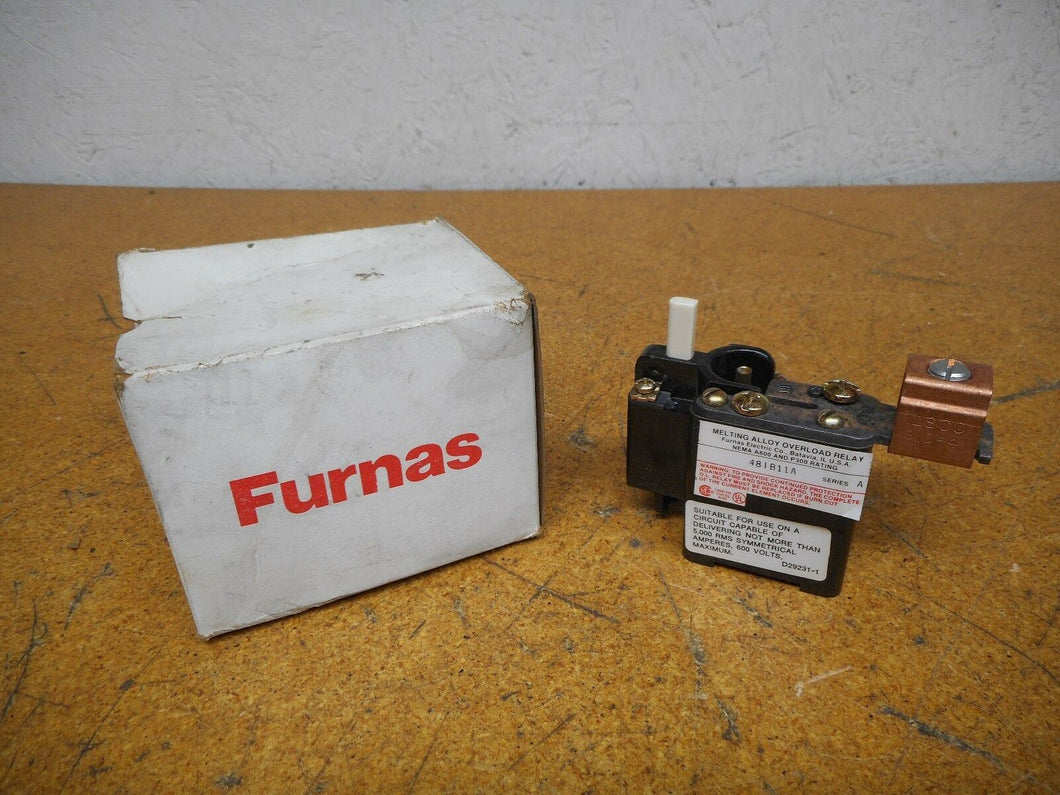 Furnas 48IB11A Thermal Overload Relay 1 Pole Size 3-1/2 New In Box