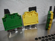 Load image into Gallery viewer, C3 Controls WTB2-W6/10G Terminal Blocks Yellow Green 16-8 AWG 10mm (Box of 7)
