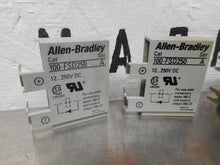 Load image into Gallery viewer, Allen Bradley 100-FSD250 Ser A Surge Suppressors 12-250VDC Used (Lot of 5)
