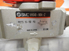Load image into Gallery viewer, SMC VHS40-N04-Z Lockout Valve 3 Port 15-150PSI Used With Warranty
