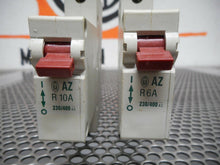 Load image into Gallery viewer, Moeller (1) AZ R 10A &amp; (1) AZ R 6A Circuit Breakers 230/400VAC Used Warranty
